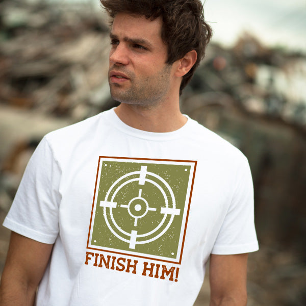 Finish Him Unisex T-Shirt | Premium Equestrian Apparel