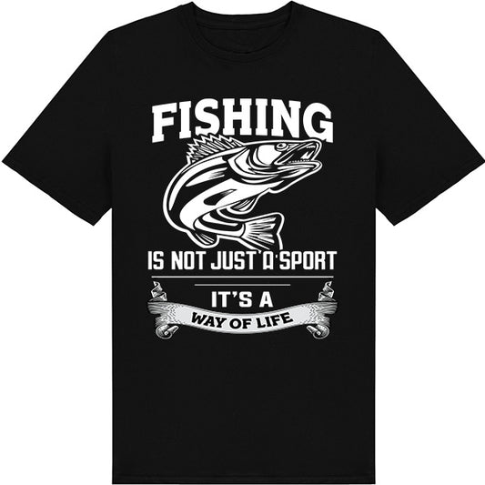 Fishing Is Life Unisex T-Shirt | Ideal for Fishing Lovers