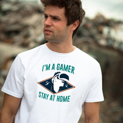 "I'm A Gamer Stay At Home" T-Shirt | Premium Gaming Apparel