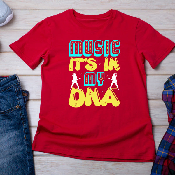 Music DNA Unisex T-Shirt | Ideal for Music Lovers