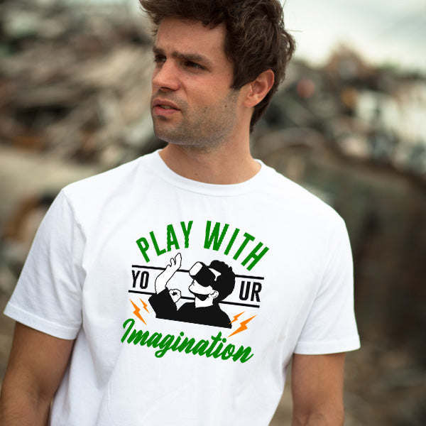 "Play With Your Imagination" Unisex T-Shirt | Equestrian Apparel