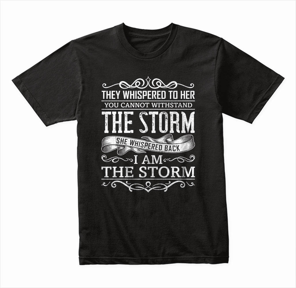 Unisex 'I Am The Storm' T-Shirt | Motivational Equestrian Wear