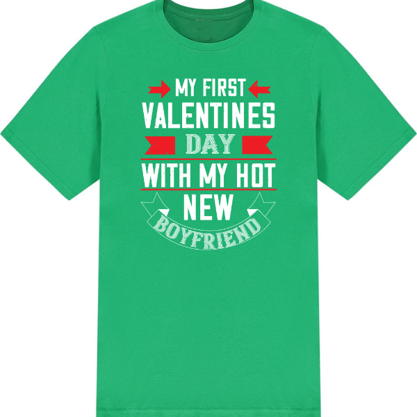 My First Valentine's Day T-Shirt | Unisex Valentine's Special