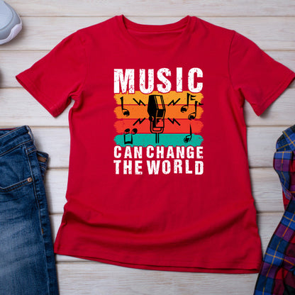 Music Can Change The World V3 T-Shirt | Unisex & Stylish