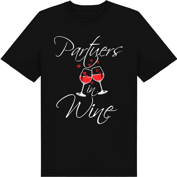 "Partners In Wine" Unisex T-Shirt | Equestrian & Wine Lovers