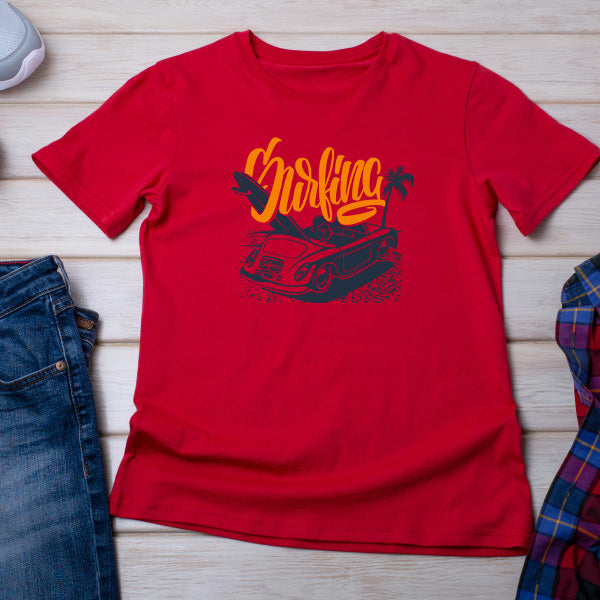 Surfing V2 Unisex T-Shirt | Summer Series | Equestrian Apparel