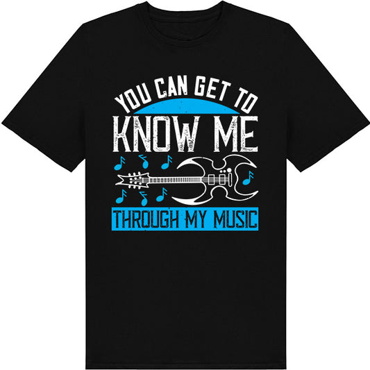 Unisex Music T-Shirt | Perfect for Equestrian Music Lovers