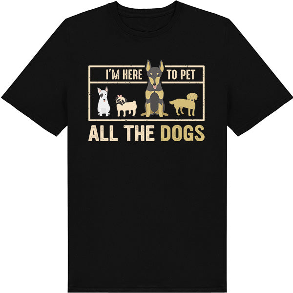 "Pet All the Dogs" Unisex T-Shirt | Perfect for Dog Lovers