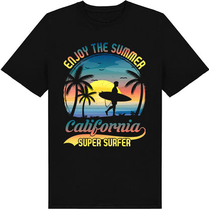 Summer California Super Surfer Unisex T-Shirt | Equestrian Shop