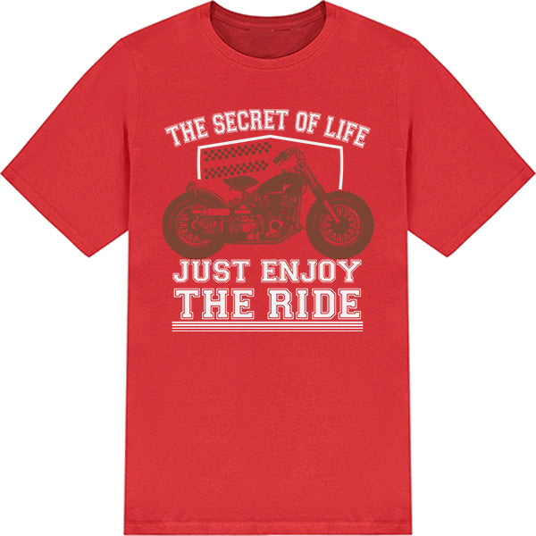 "Enjoy the Ride" Unisex T-Shirt for Motorbike Lovers