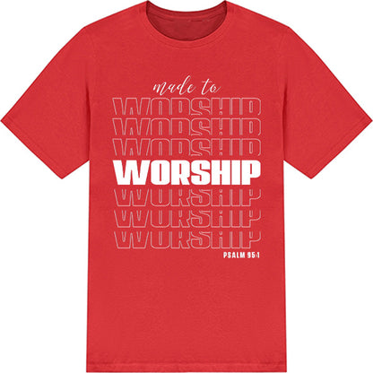 Made To Worship Unisex T-Shirt | Christian Equestrian Apparel