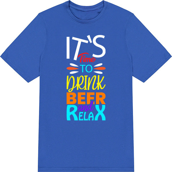 Drink Beer & Relax Unisex T-Shirt | Perfect for Equestrians