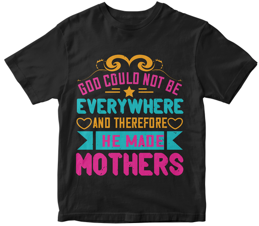 "God Made Mothers" Unisex T-Shirt | Perfect Equestrian Gift