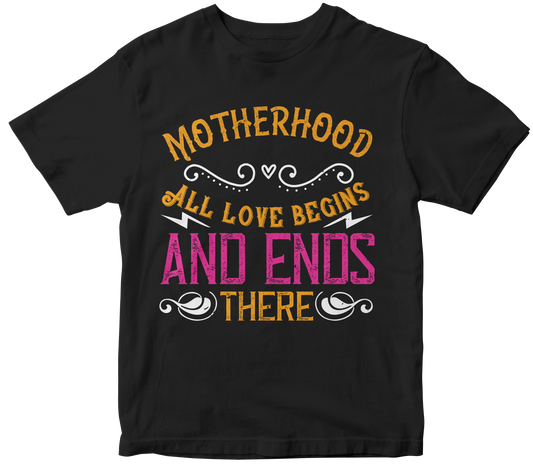 Motherhood Unisex T-Shirt | Perfect Gift for Equestrian Moms