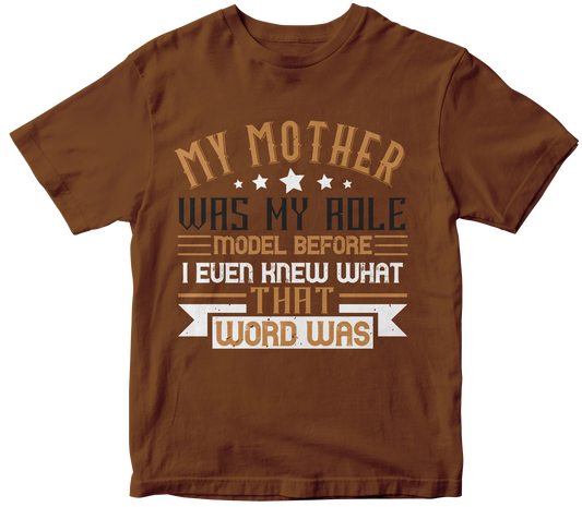 "My Mother Was My Role Model" Unisex T-Shirt | Equestrian Apparel