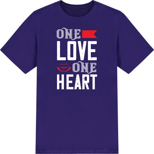 Valentine's Day Unisex T-Shirt | One Love One Heart