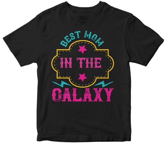 Best Mom In The Galaxy T-Shirt | Perfect Equestrian Gift