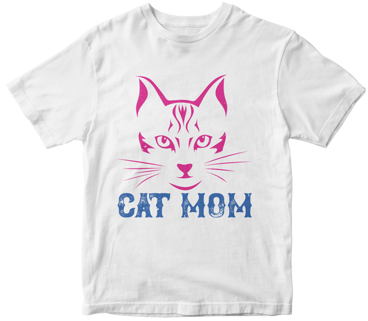 Cat Mom Unisex T-Shirt | Ideal Gift for Equestrian Moms