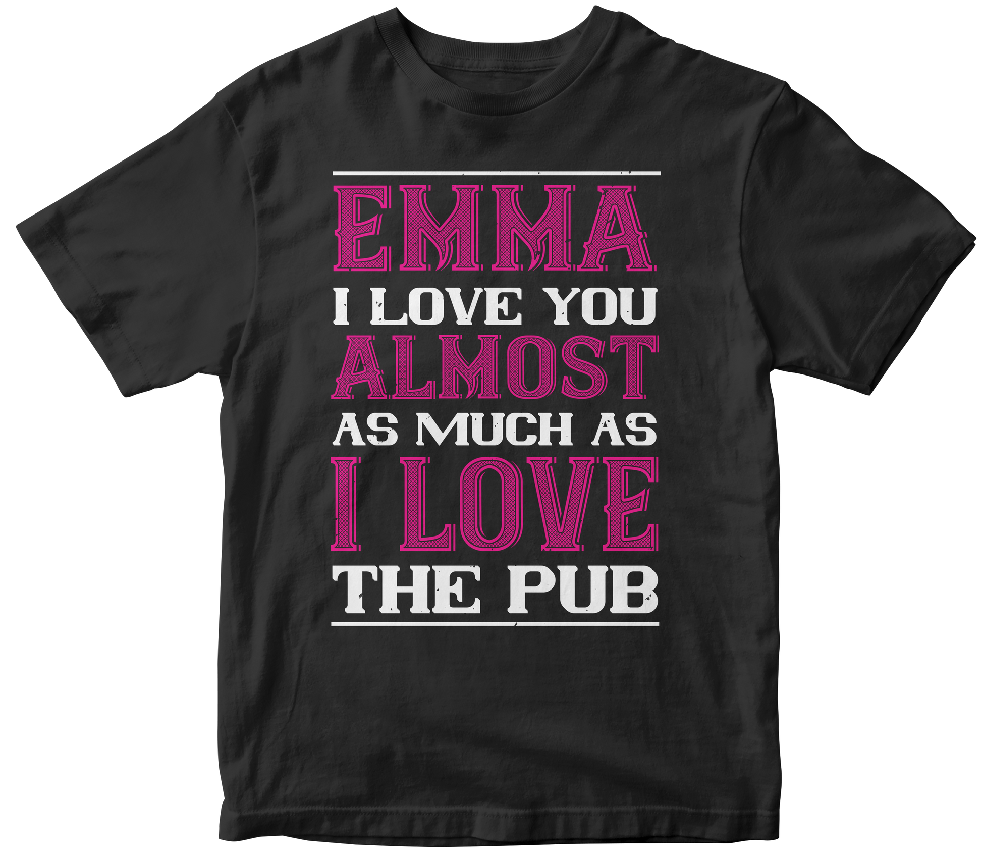 Emma "I Love You" Unisex T-Shirt | Valentine's Day Special