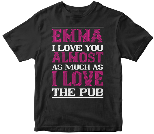 Emma "I Love You" Unisex T-Shirt | Valentine's Day Special