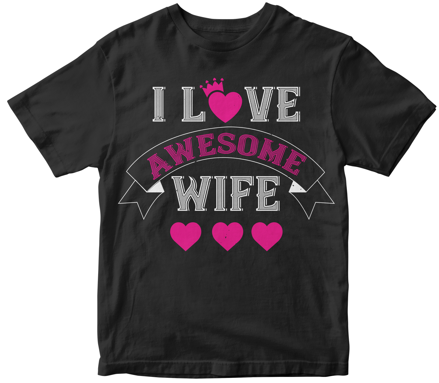 "I Love Awesome Wife" T-Shirt | Valentine's Day Special