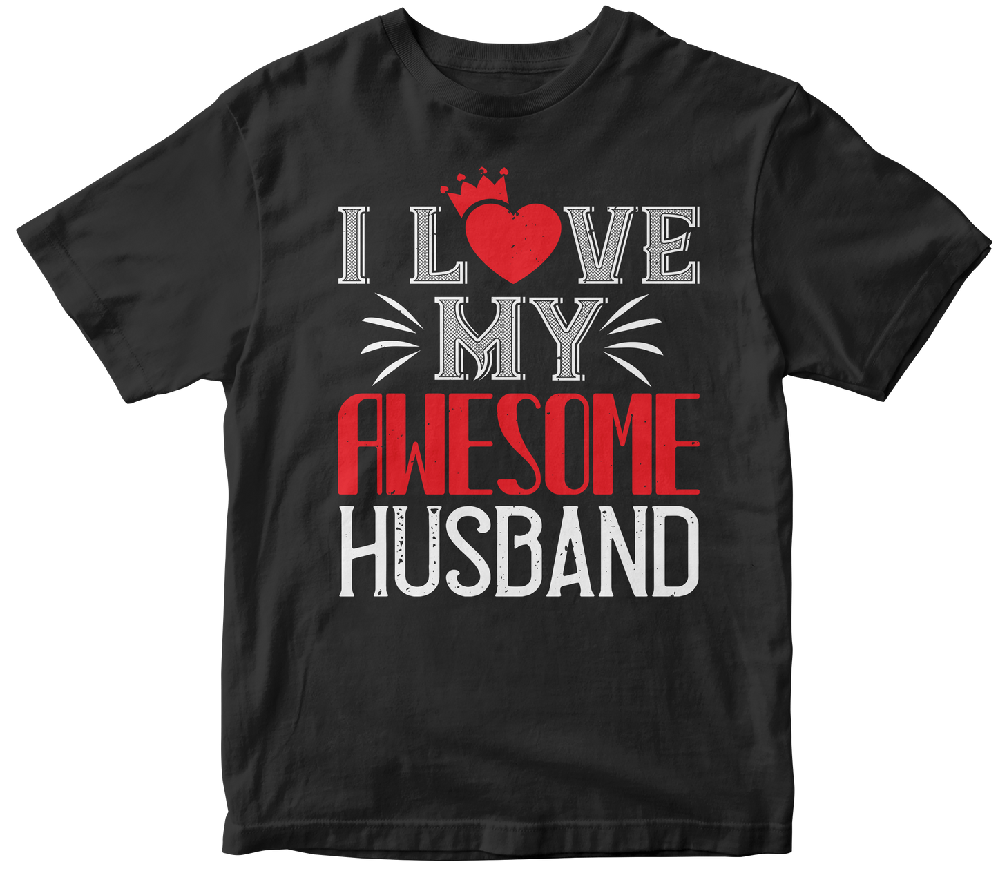 "I Love My Awesome Husband" T-Shirt | Valentine's Day Special