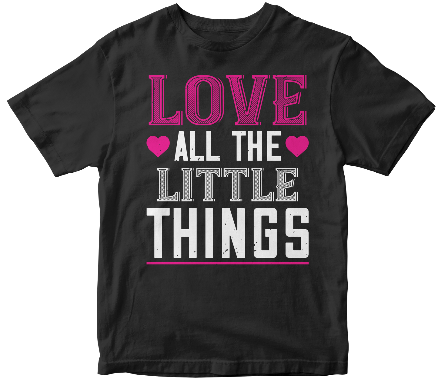 Valentine's Day Unisex T-Shirt - Love All The Little Things