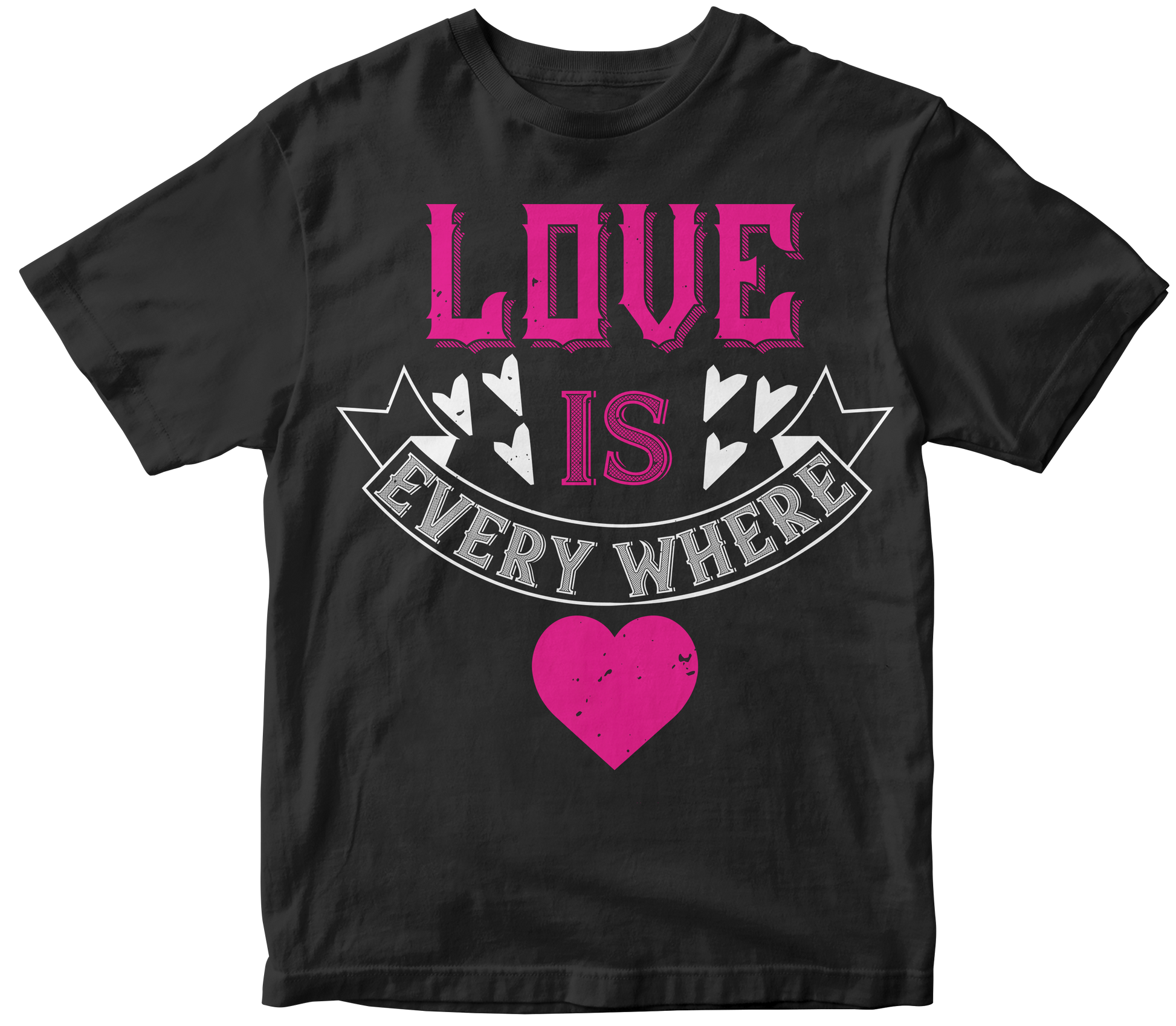 "Love Is Everywhere" Unisex T-Shirt | Valentine's Day Special