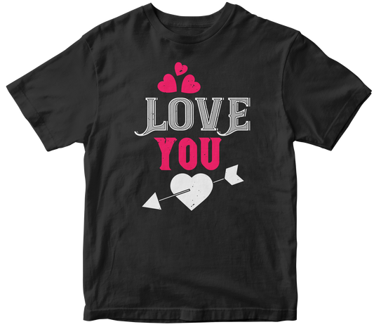 "Love You" Unisex T-Shirt | Valentine's Day Equestrian Special