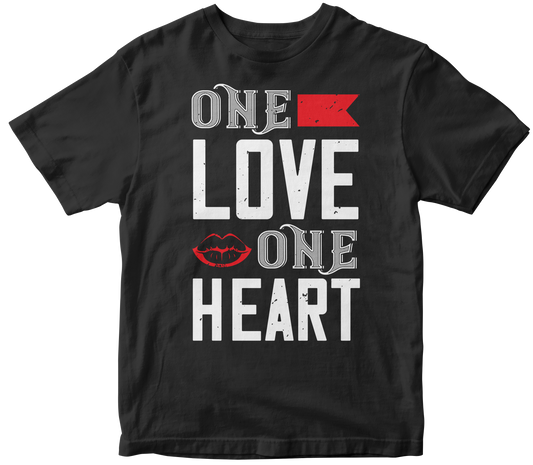 Valentine's Day Unisex T-Shirt | One Love One Heart