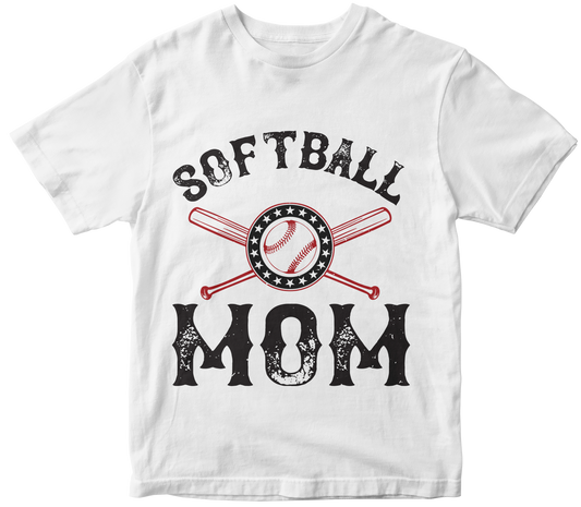 Softball Mom Unisex T-Shirt | Perfect for Equestrian Moms